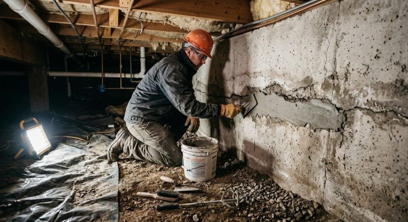 Basement Foundation Repair in Greenbelt, MD