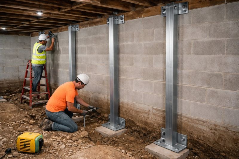 Basement Stabilization in Prince Georges County, MD
