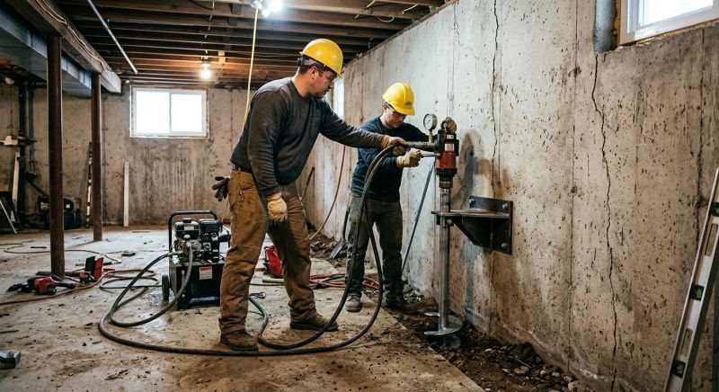 Basement Stabilization in Prince Georges County, MD