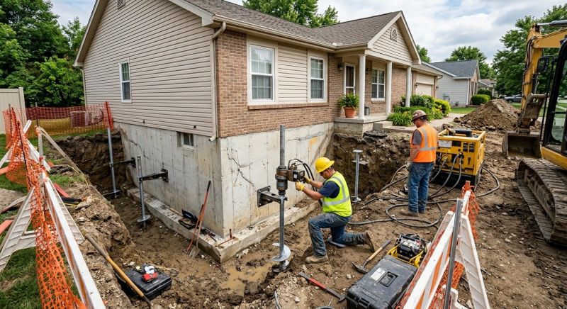 Building Foundation Repair in College Park, MD