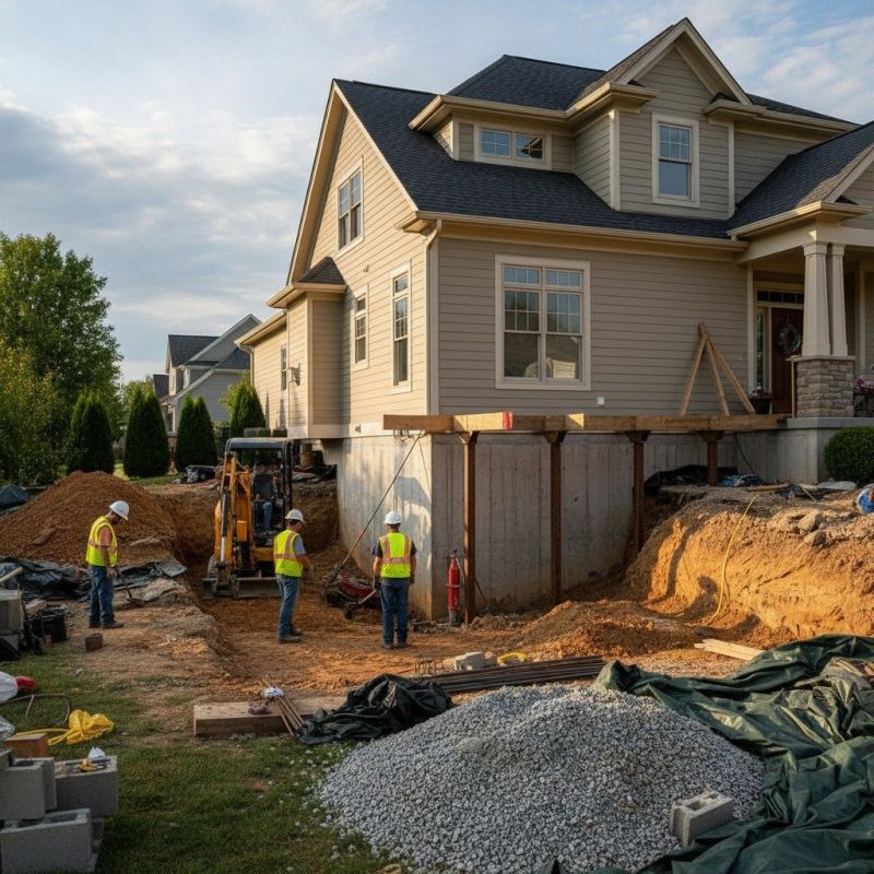 Building Foundation Repair in Hyattsville, MD