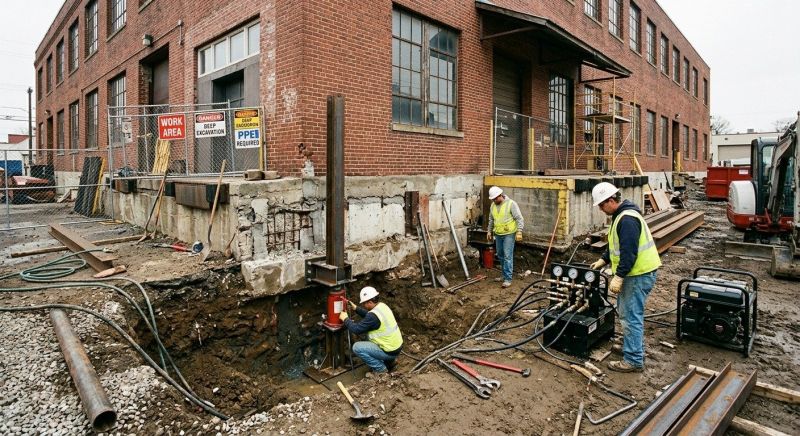 Building Foundation Repair in La Plata, MD