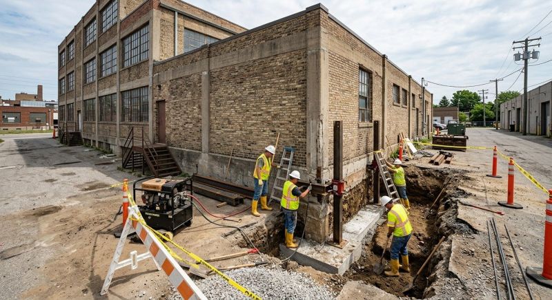 Building Foundation Repair in Potomac, MD