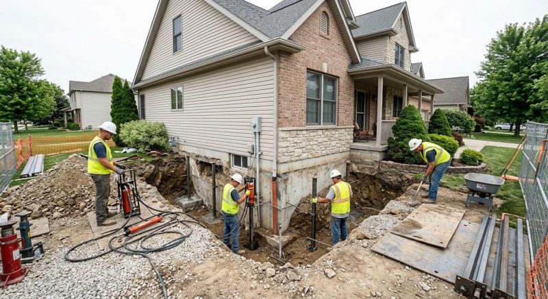 Building Foundation Repair in Potomac, MD