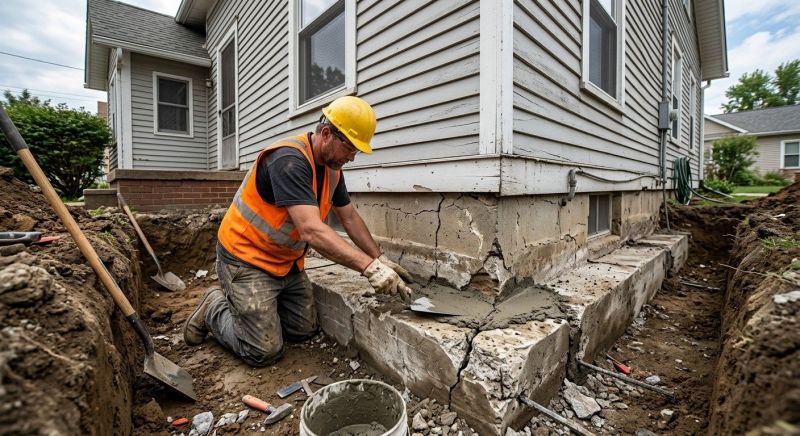 Building Foundation Repair in Silver Spring, MD