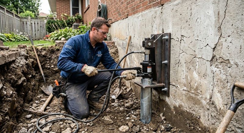 Concrete Foundation Leveling in Chesapeake Beach, MD