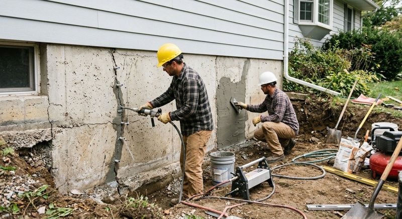 Concrete Foundation Repair in Dumfries, VA