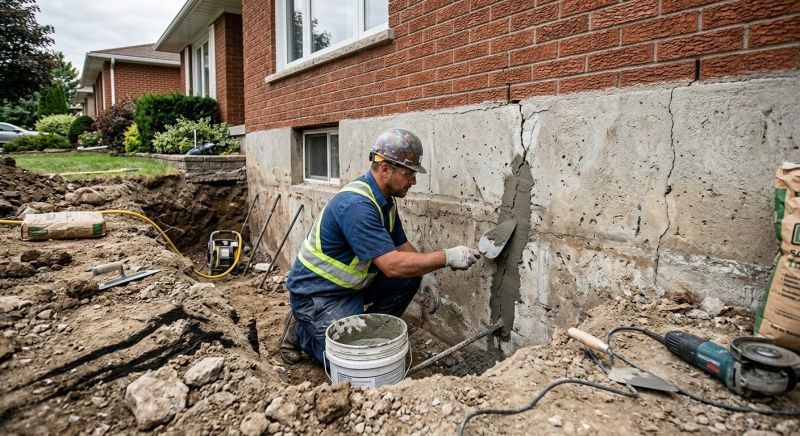 Concrete Foundation Repair in Dumfries, VA