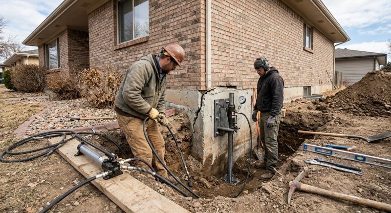 Concrete Foundation Repair in Fairfax, VA