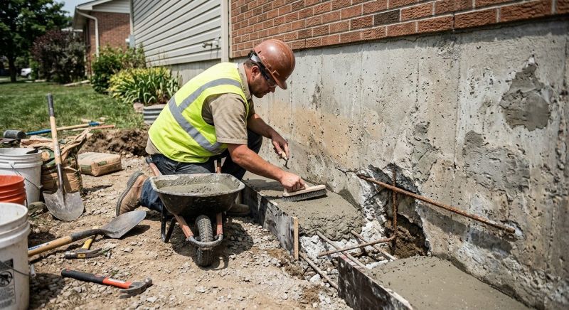 Concrete Foundation Repair in Oxon Hill, MD