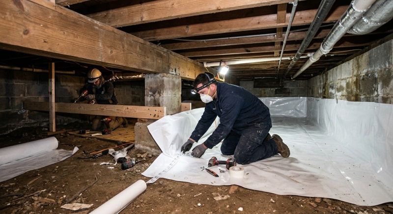 Crawl Space Leveling in Prince Georges County, MD