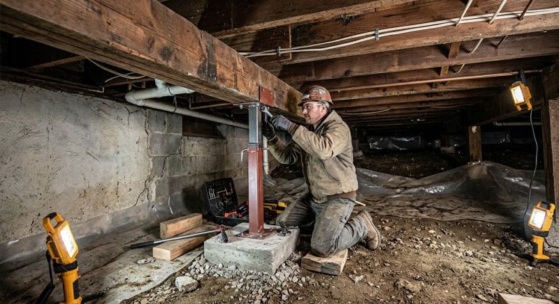 Crawlspace Foundation Repair in Annandale, VA