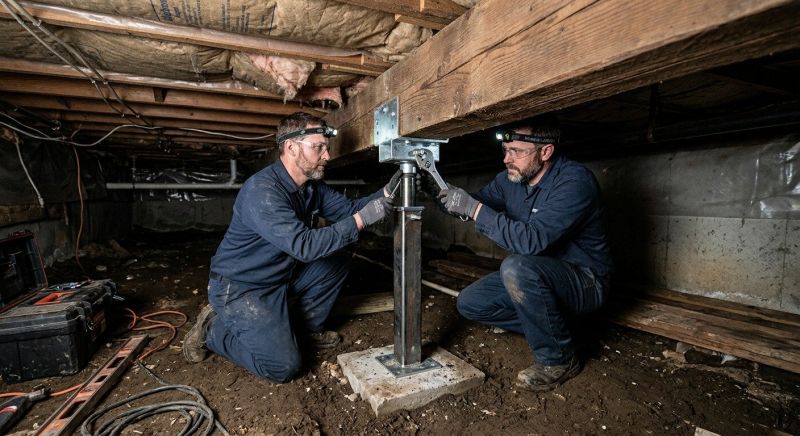 Crawlspace Foundation Repair in La Plata, MD