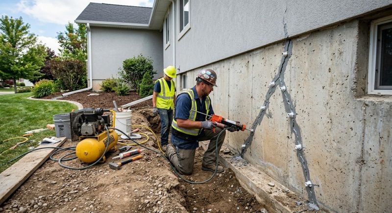 Foundation Crack Repair in Silver Spring, MD