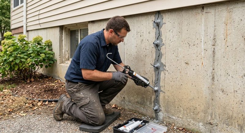 Foundation Crack Sealing in Prince Georges County, MD