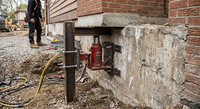 Foundation Jacking in Annandale, VA