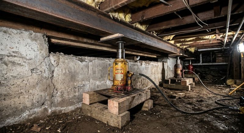 Foundation Jacking in Cabin John, MD
