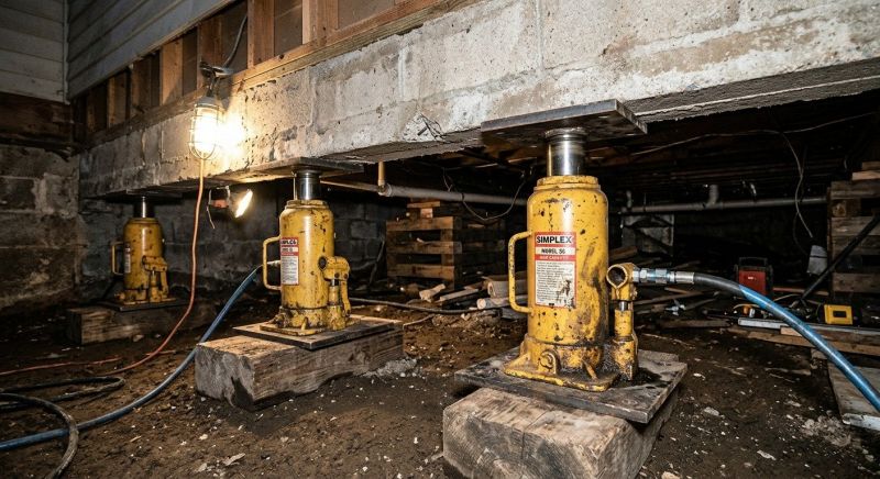 Foundation Jacking in Charles County, MD