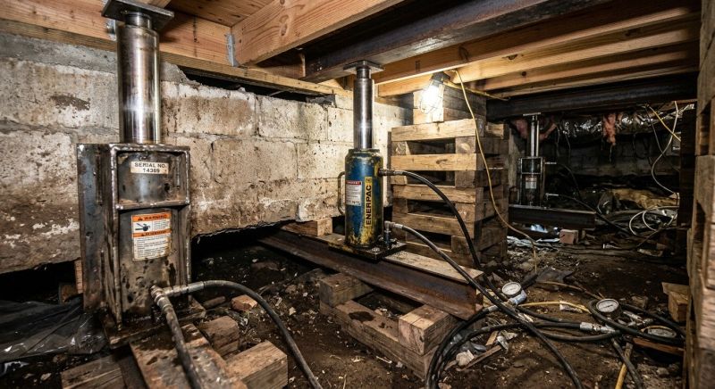 Foundation Jacking in Cheltenham, MD