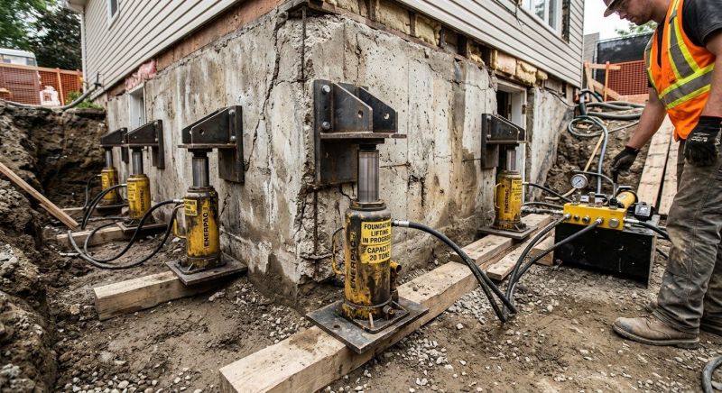 Foundation Jacking in Dumfries, VA