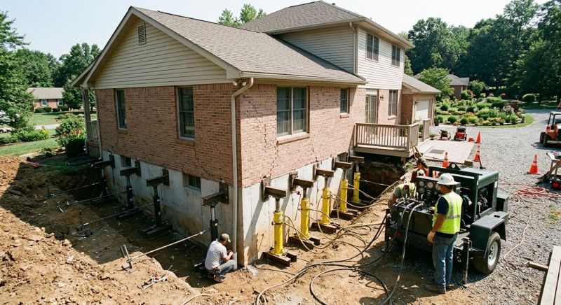 Foundation Jacking in Indian Head, MD