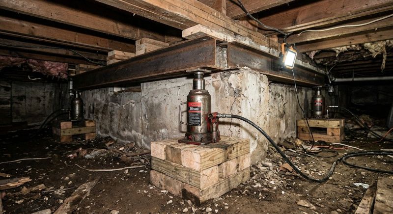 Foundation Jacking in La Plata, MD