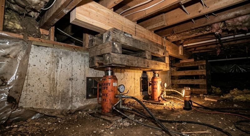 Foundation Jacking in Potomac, MD