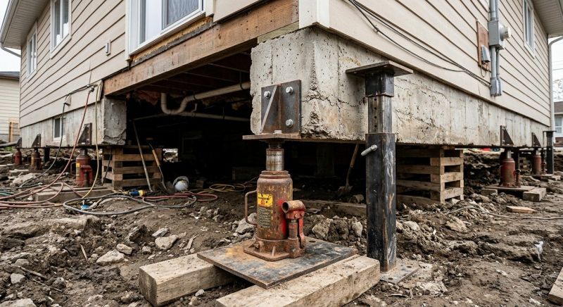 Foundation Jacking in Silver Spring, MD