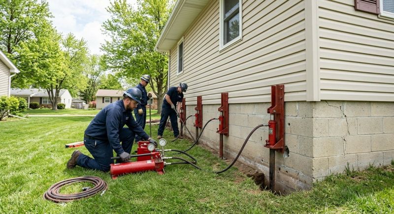 Foundation Jacking in Springfield, VA