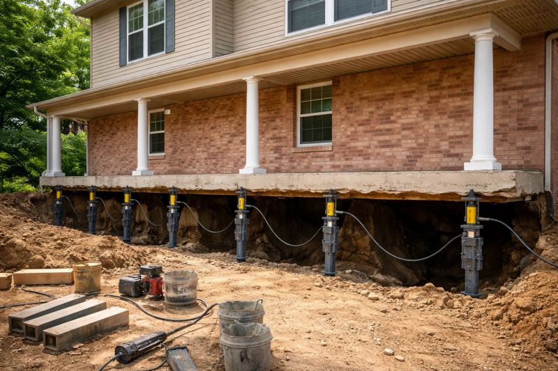 Foundation Jacking in Springfield, VA