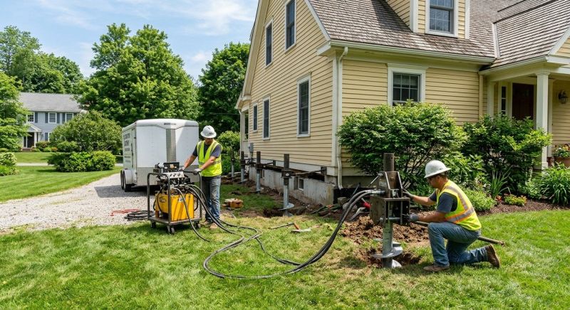 Foundation Lifting in Annandale, VA