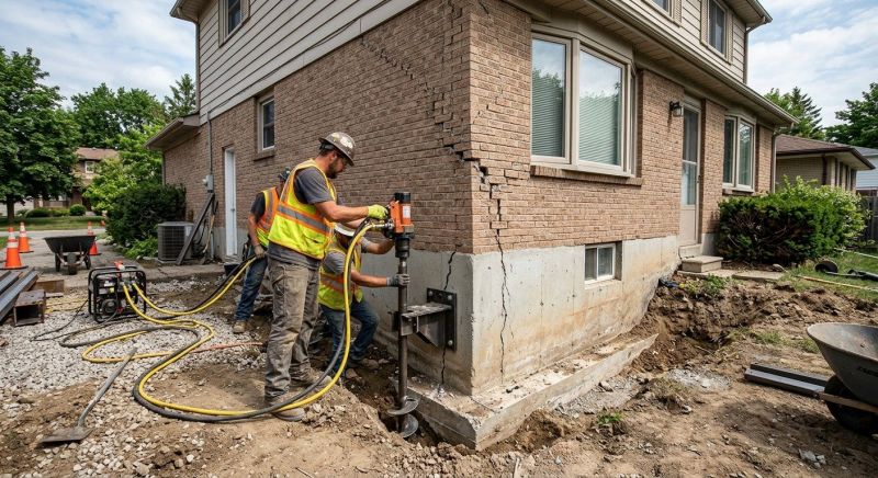 Foundation Lifting in Burke, VA