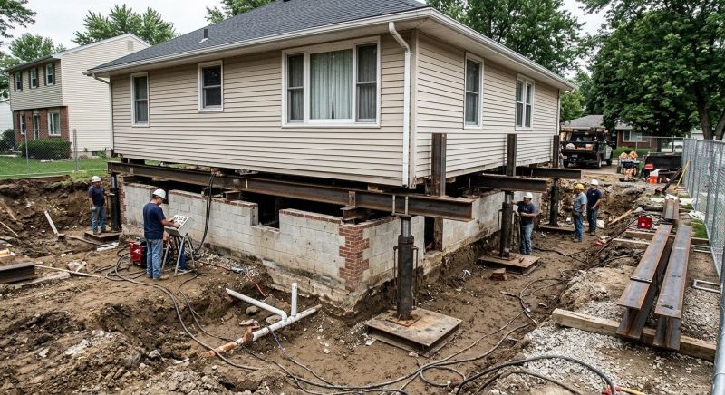 Foundation Lifting in College Park, MD