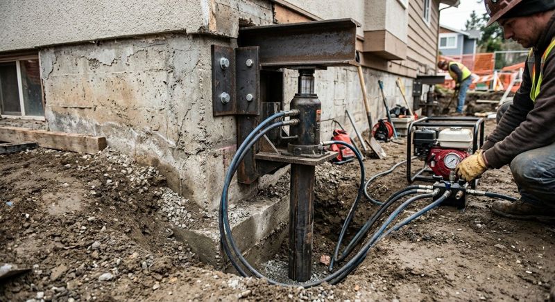 Foundation Lifting in Fairfax County, VA