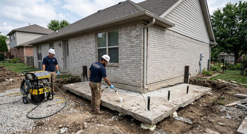 Foundation Lifting in Fairfax, VA