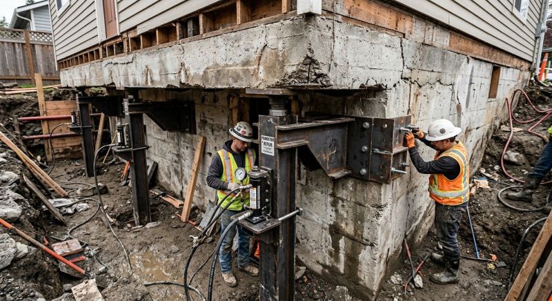 Foundation Lifting in Prince Georges County, MD