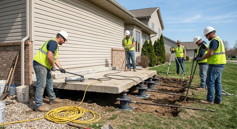 Foundation Lifting in Owings, MD