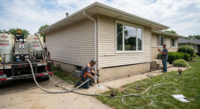 Foundation Lifting in Springfield, VA