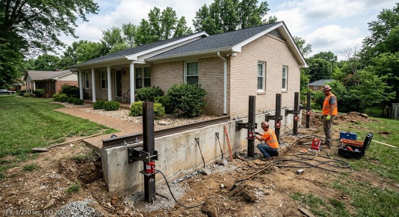 Foundation Pier Leveling in Prince Georges County, MD