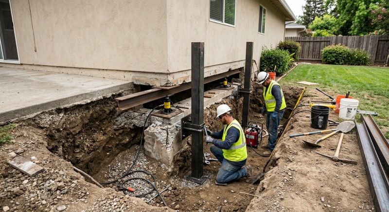 Foundation Pier Repair in Prince Georges County, MD