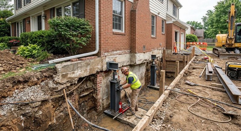 Foundation Raising in Dunkirk, MD