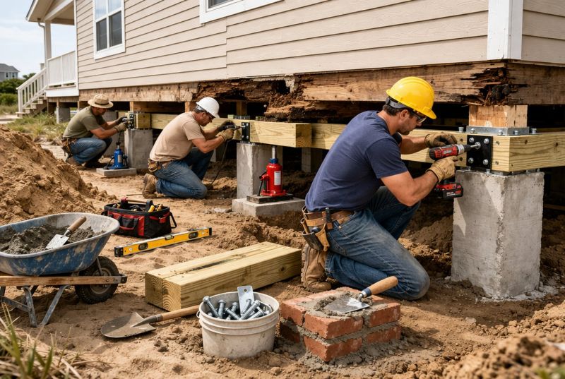 Foundation Raising in Great Falls, VA