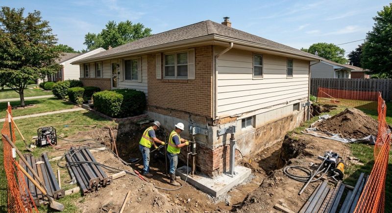 Foundation Renovation in Prince Georges County, MD