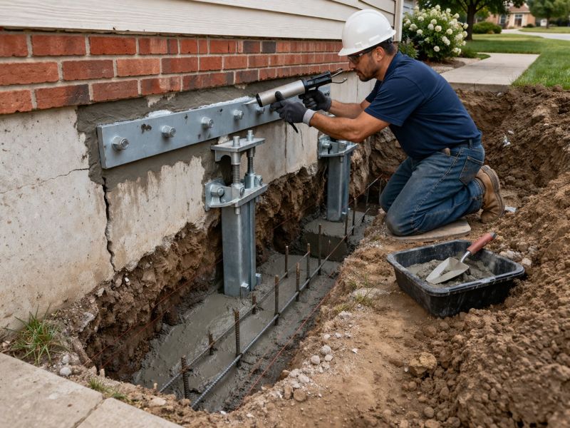 Foundation Repair in Bryans Road, MD