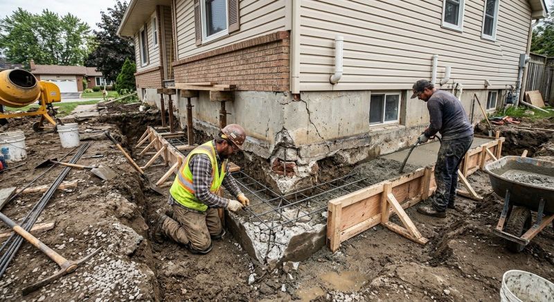 Foundation Repair in Lorton, VA