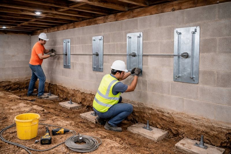 Foundation Stabilizing in Dunkirk, MD