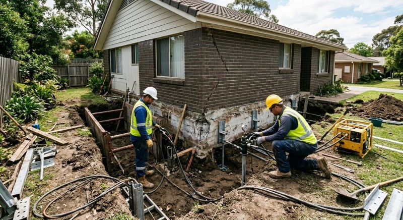 Foundation Stabilizing in Indian Head, MD