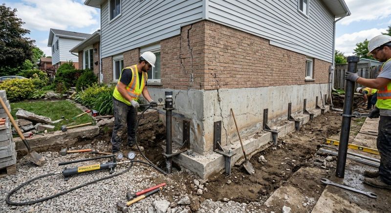 Foundation Stabilizing in Kensington, MD