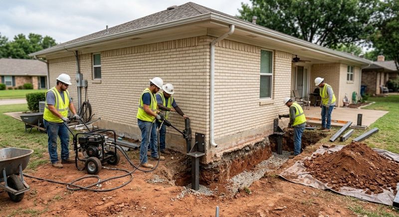 Foundation Stabilizing in Owings, MD