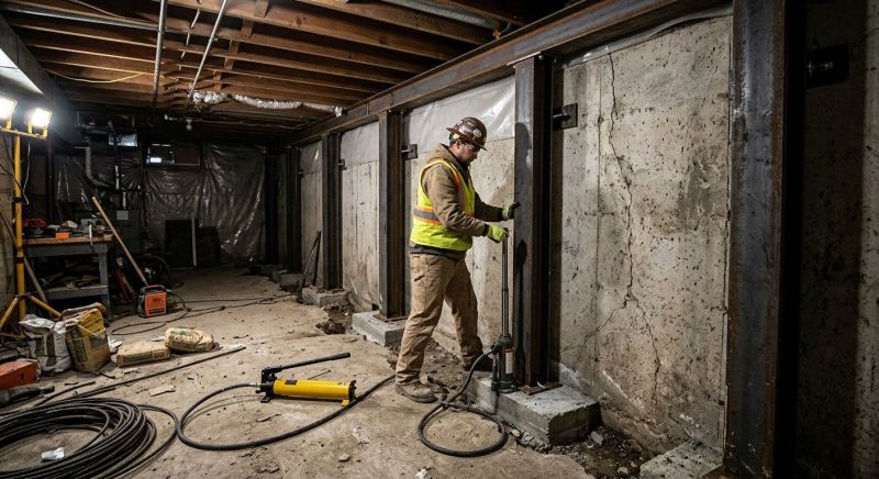 Foundation Stabilizing in Owings, MD
